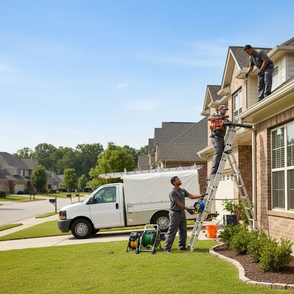 Home Gutter Service in Cypress, TX near me